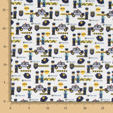 Popeline Police Blanche - Ribes y Casals