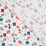 Popeline Hôpital Blanc - Ribes y Casals