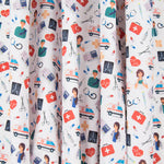 Popeline Hôpital Blanc - Ribes y Casals