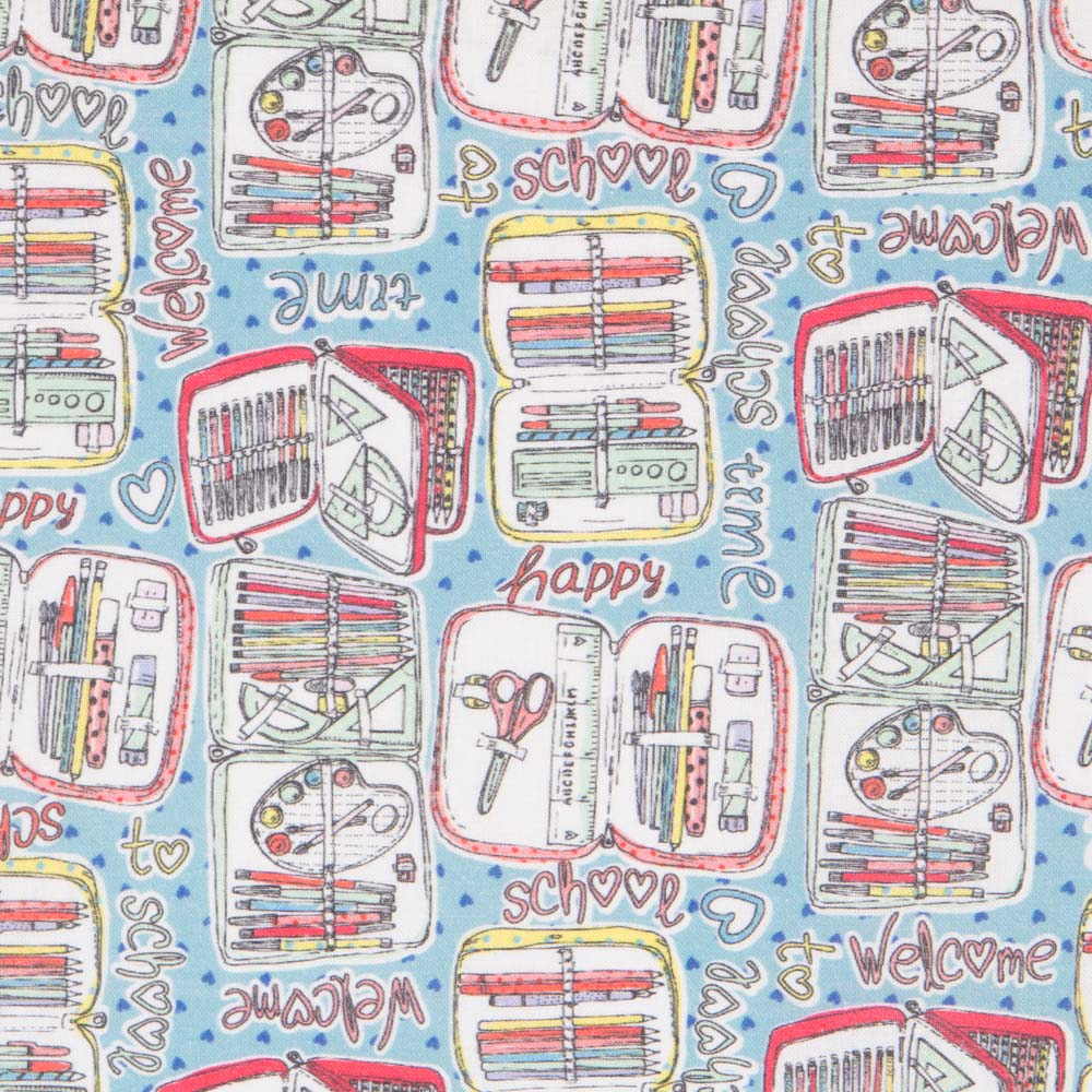 Popeline Bienvenue A L&#39;école - Ribes y Casals