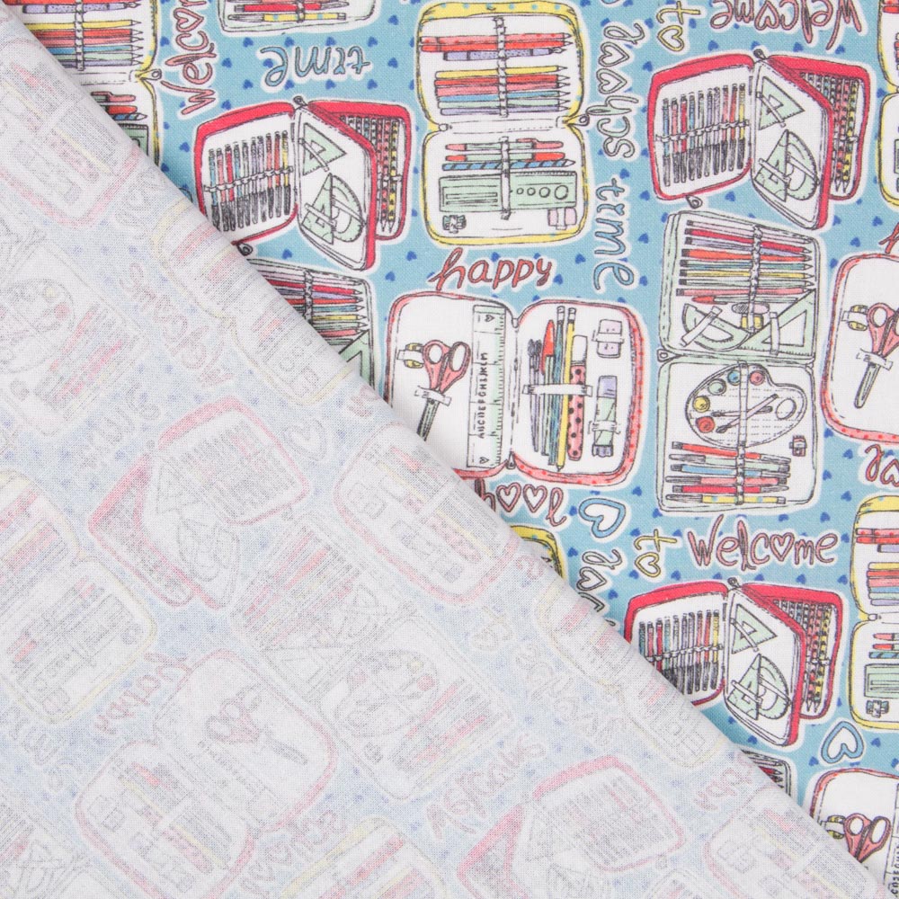 Popeline Bienvenue A L&#39;école - Ribes y Casals