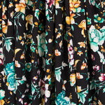 Crêpe Polyester Noir Crétonne - Ribes y Casals