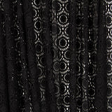 Dentelle Élastique Géométrique Noire - Ribes y Casals