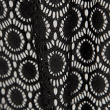 Dentelle Élastique Géométrique Noire - Ribes y Casals