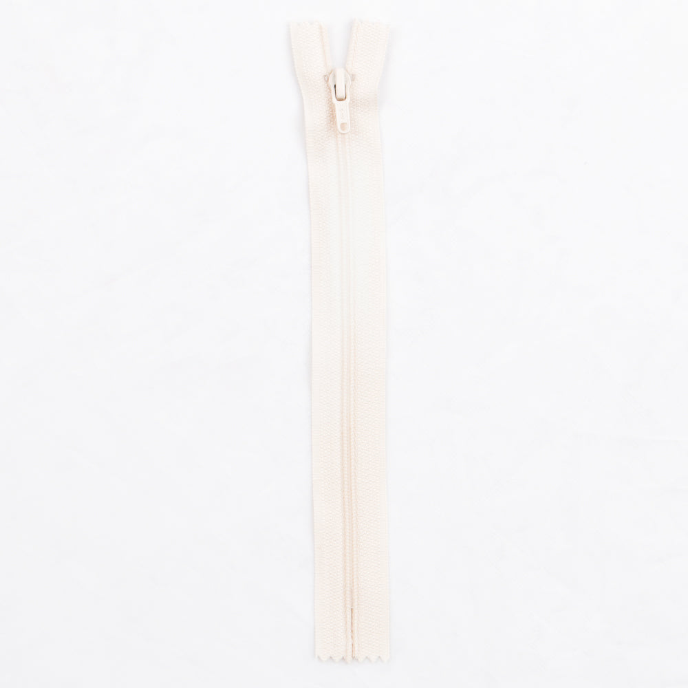 Fermeture Éclair Non Séparable Nylon Écru - Ribes y Casals
