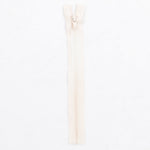 Fermeture Éclair Non Séparable Nylon Écru - Ribes y Casals