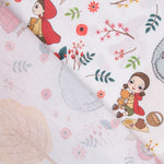 Tissu Coton Mini-Capuchon Rouge - Ribes y Casals