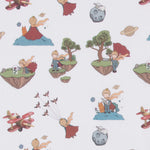 Tissu Coton Petit Prince Blanc - Ribes y Casals
