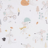 Tissu Coton Souris Forêts - Ribes y Casals