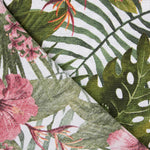 Toile Imprimée Fleur Tropicale Blanche - Ribes y Casals