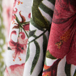 Toile Imprimée Fleur Tropicale Blanche - Ribes y Casals