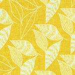 Toile Imprimée Feuilles Jaune - Ribes y Casals