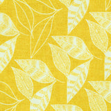 Toile Imprimée Feuilles Jaune - Ribes y Casals