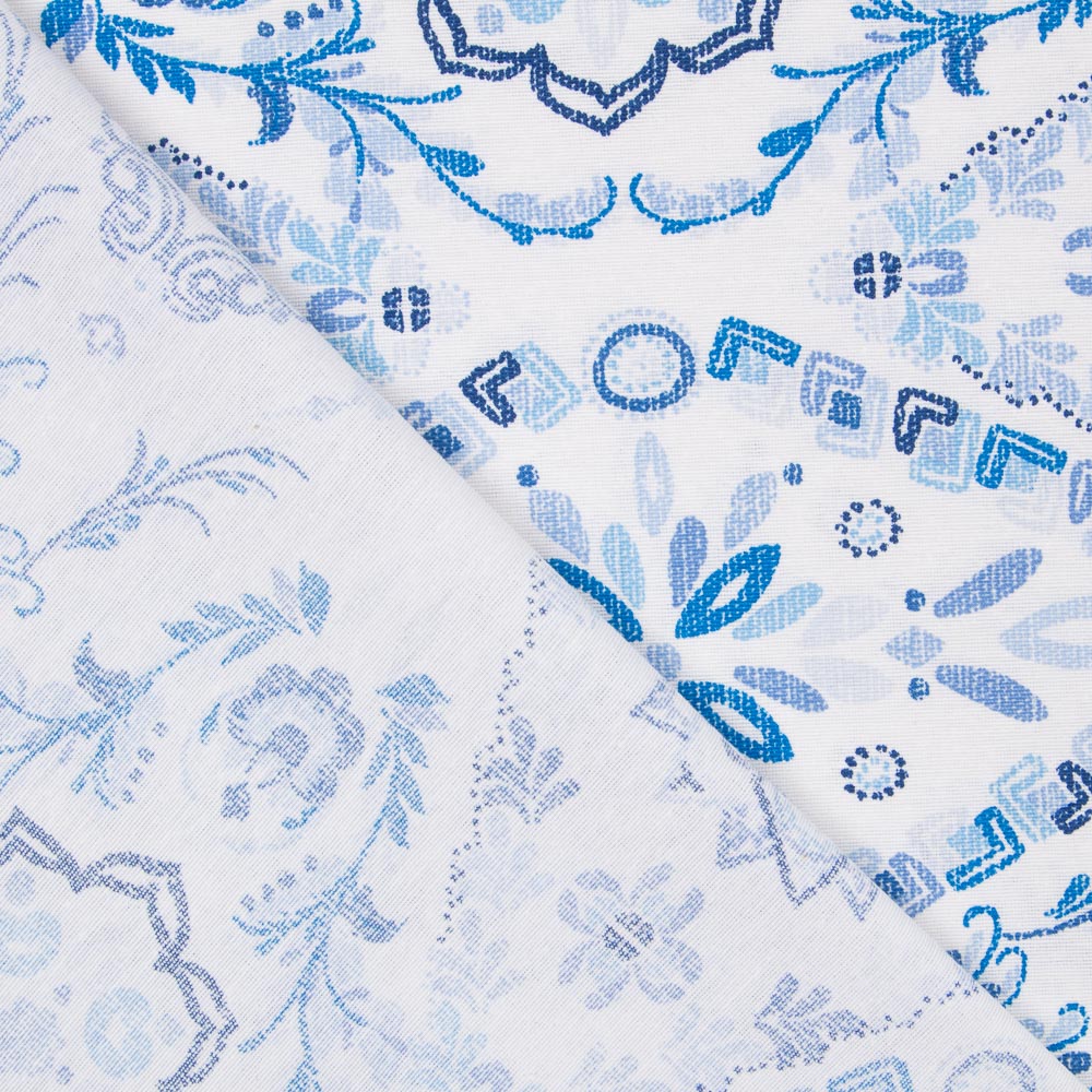 Toile Imprimée Peinture Bleue - Ribes y Casals