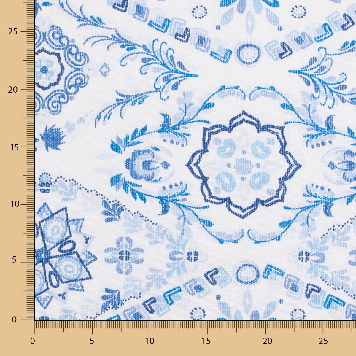 Toile Imprimée Peinture Bleue - Ribes y Casals