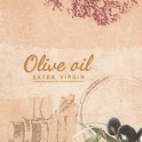 Toile Imprimée Huile D&#39;olive - Ribes y Casals