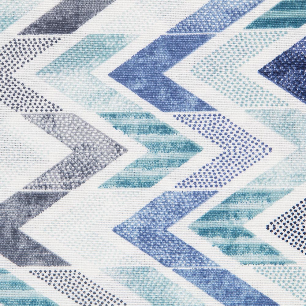 Toile Imprimée Chevron Bleu - Ribes y Casals