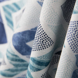 Toile Imprimée Chevron Bleu - Ribes y Casals
