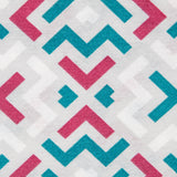 Toile Imprimée Zigzag Gris - Ribes y Casals