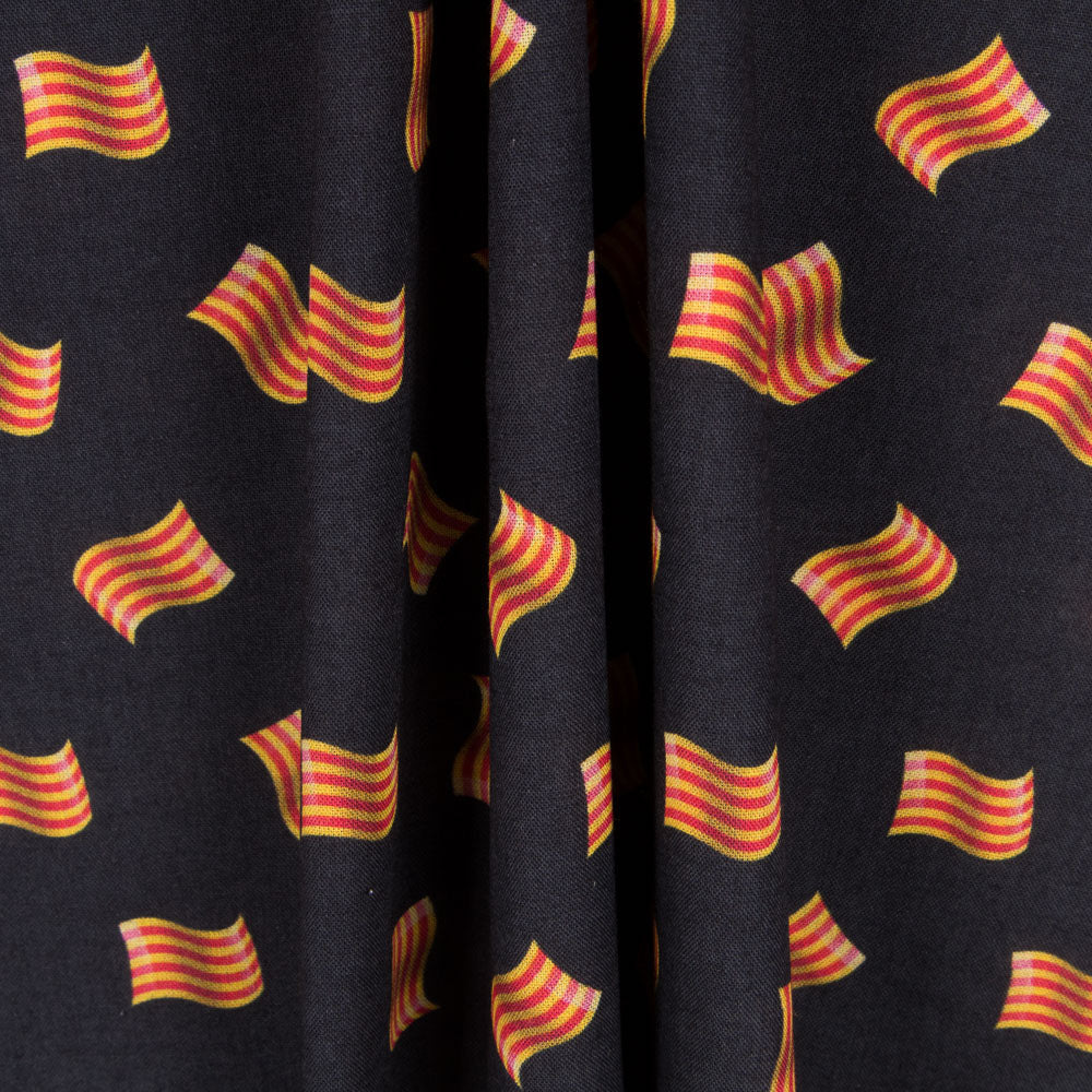 Tissu Coton Drapeau Catalogne - Ribes y Casals