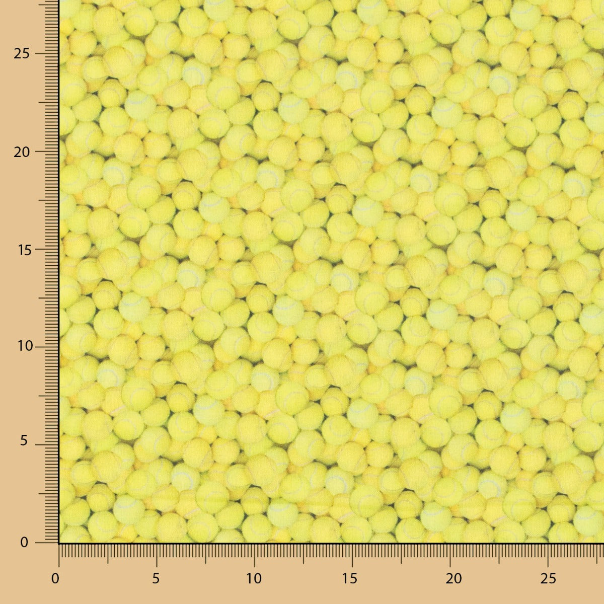 Tissu Coton Balles Tennis - Ribes y Casals