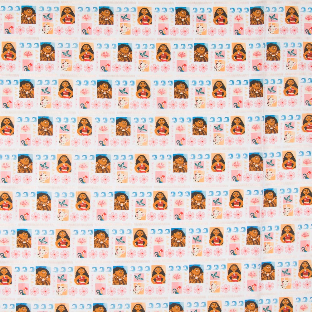 Tissu Coton Vaiana Blanc - Ribes y Casals