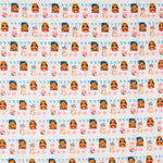 Tissu Coton Vaiana Blanc - Ribes y Casals