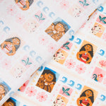 Tissu Coton Vaiana Blanc - Ribes y Casals