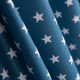 Tissu Coton Etoiles Fond Bleu - Ribes y Casals
