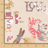 Tissu Nappe Anti-tâches Love Divers - Ribes y Casals