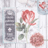 Tissu Nappe Anti-tâches Jardin Romantique - Ribes y Casals