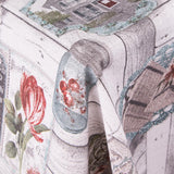 Tissu Nappe Anti-tâches Jardin Romantique - Ribes y Casals