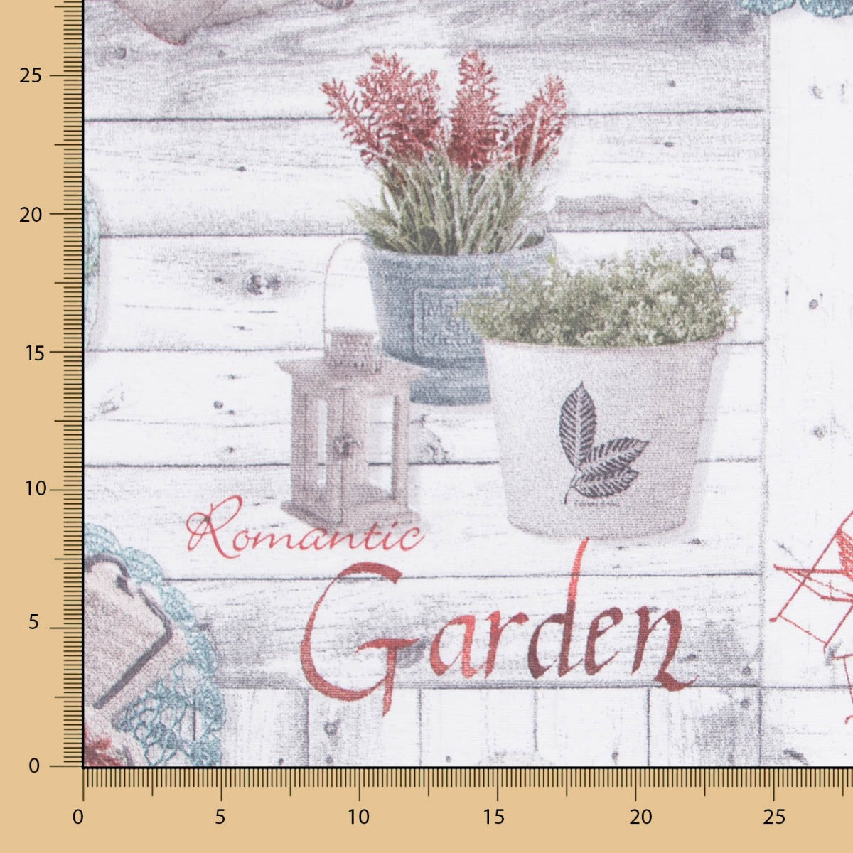 Tissu Nappe Anti-tâches Jardin Romantique - Ribes y Casals