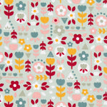 Tissu Coton Fleurs Mosaïque - Ribes y Casals