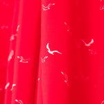 Tissu Coton Rouges Mouettes - Ribes y Casals