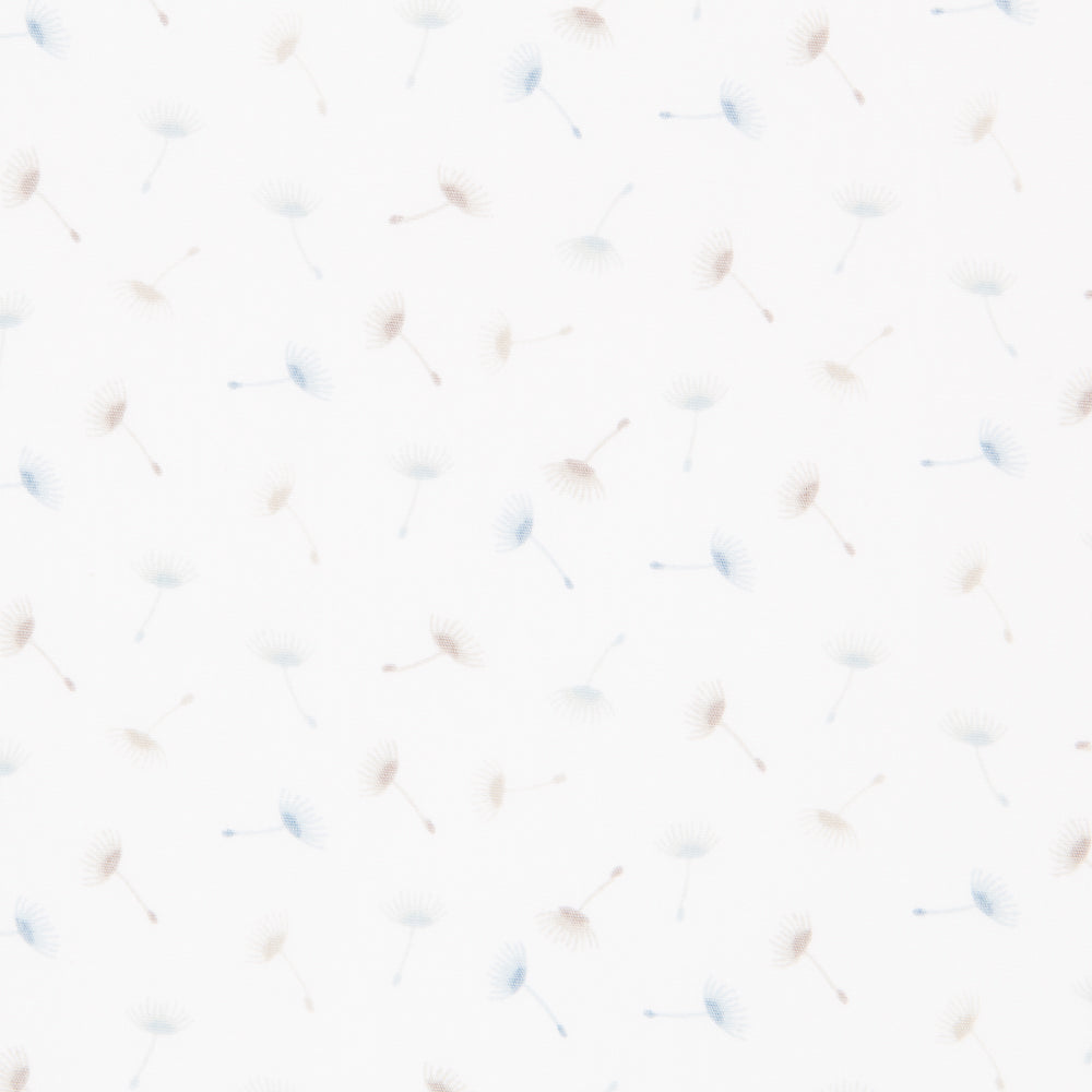 Tissu Coton Blanc Pissenlit - Ribes y Casals