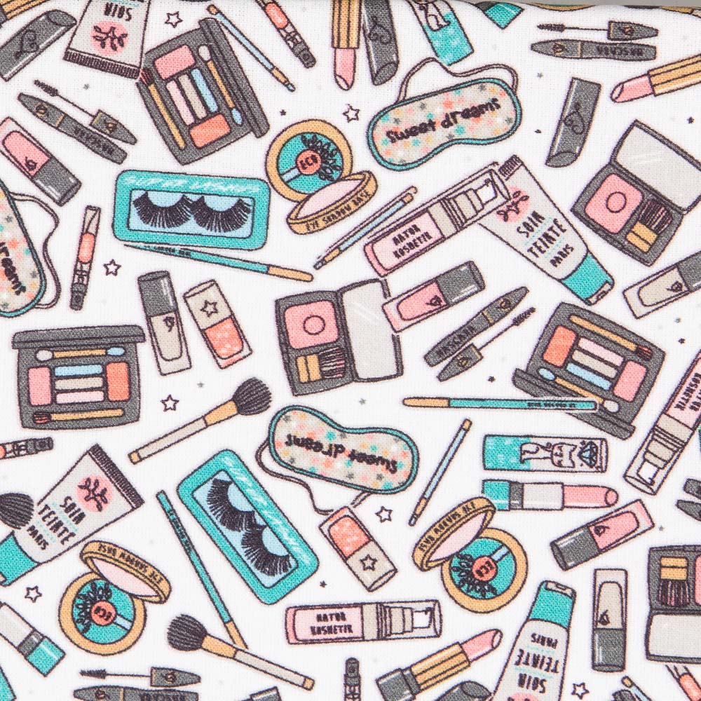 Tissu Coton Mode Blanc - Ribes y Casals