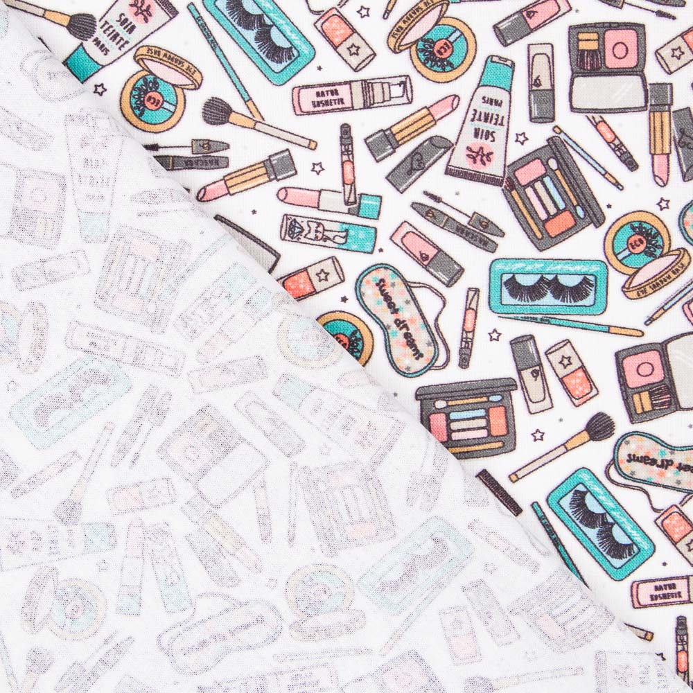 Tissu Coton Mode Blanc - Ribes y Casals