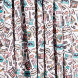 Tissu Coton Mode Blanc - Ribes y Casals