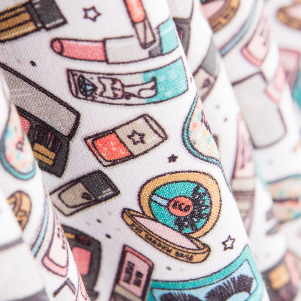 Tissu Coton Mode Blanc - Ribes y Casals