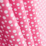 Tissu Coton Framboise Petits Pois - Ribes y Casals