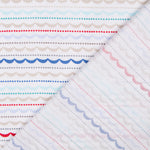 Tissu Coton Bayadère Bleu - Ribes y Casals