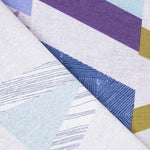 Toile Imprimée Grand Cevron Bleu - Ribes y Casals