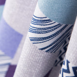 Toile Imprimée Grand Cevron Bleu - Ribes y Casals