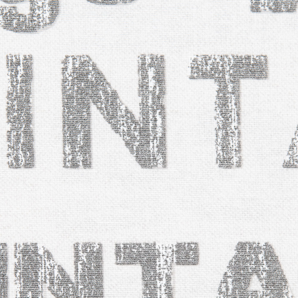 Toile Imprimée Vintage Lettres Grises - Ribes y Casals