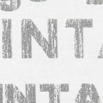 Toile Imprimée Vintage Lettres Grises - Ribes y Casals