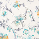 Toile Imprimée Ecru Japan Flower - Ribes y Casals