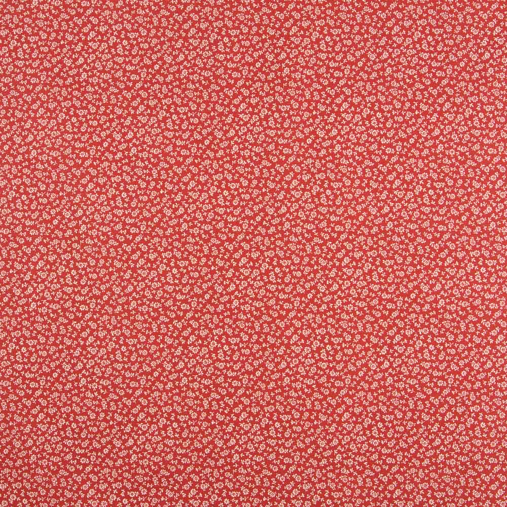 Popeline Brindilles Rouges - Ribes y Casals