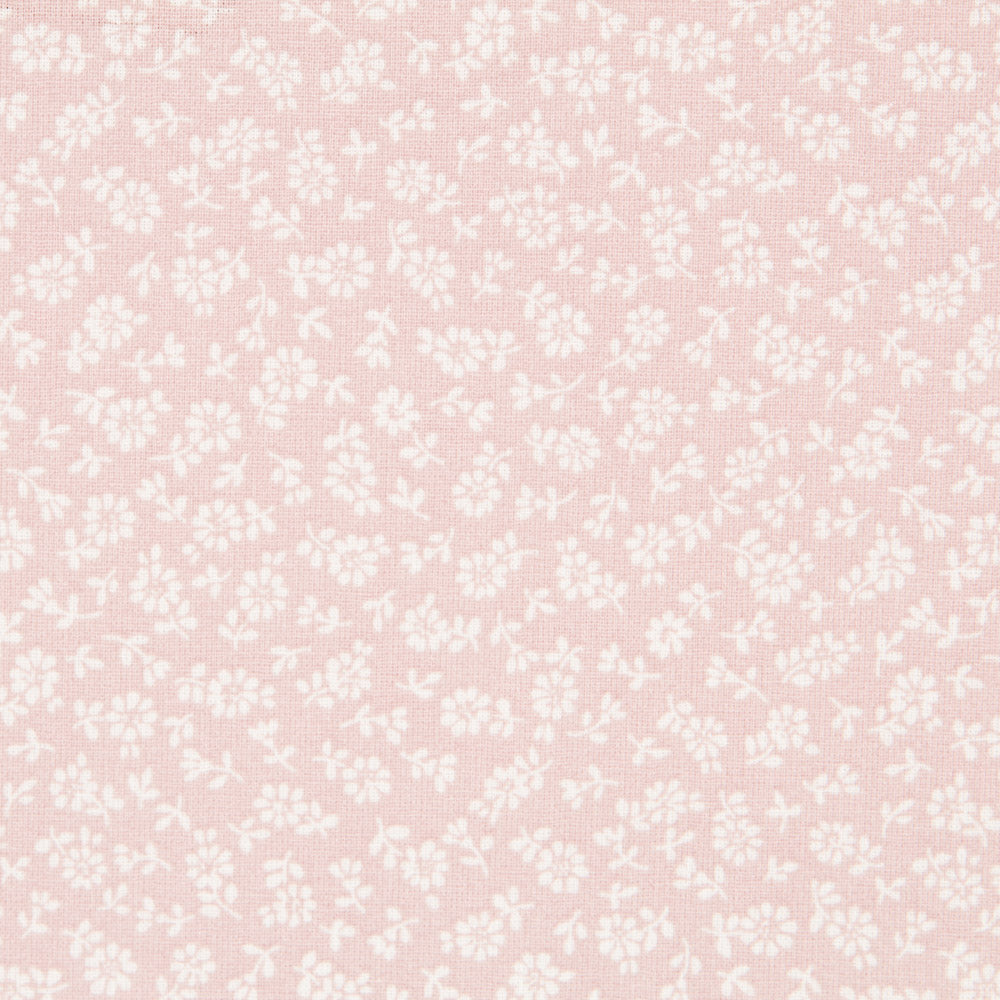 Popeline Brindilles Roses - Ribes y Casals