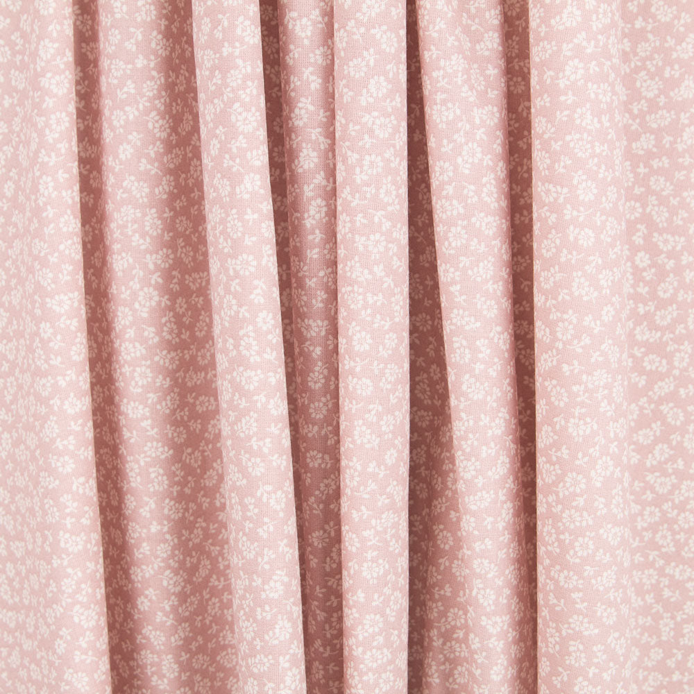 Popeline Brindilles Roses - Ribes y Casals